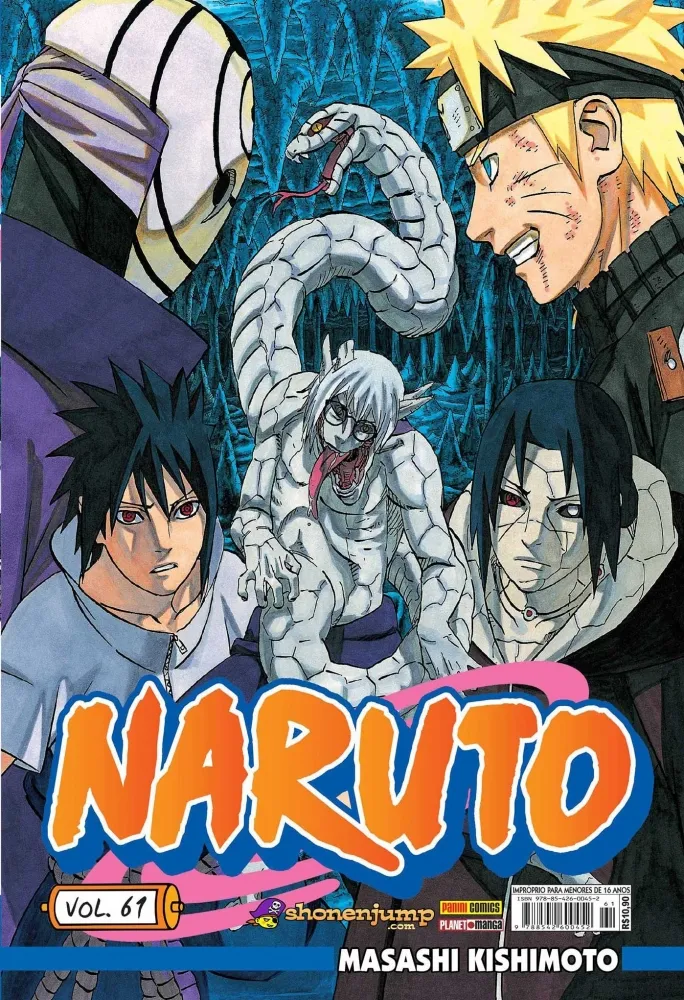 MANGA NARUTO VOL 61 (PRODUTO USADO - MUITO BOM)