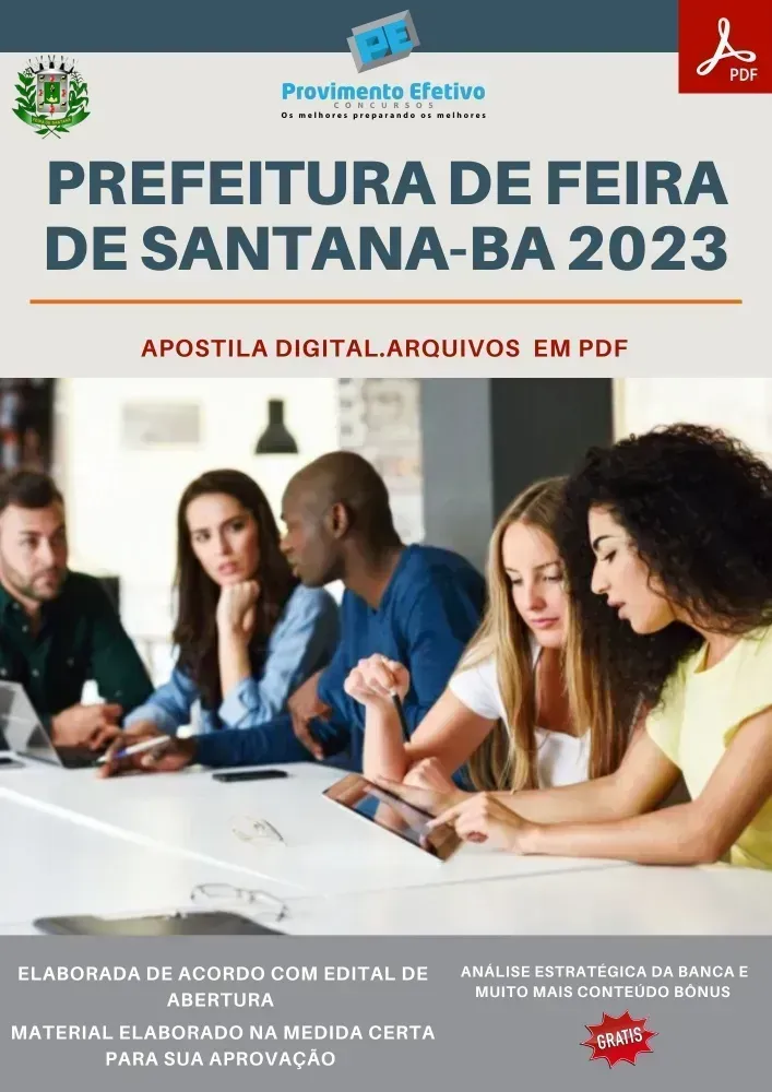 Apostila Prefeitura Feira de Santana BA Médico 2023  Imagem