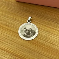 Pingente de Prata Personalizado - Fotogravação - PIG180 - Foto 2
