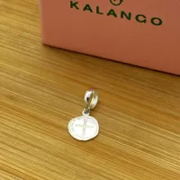 Berloque de prata 950 - Medalha das Duas Cruzes - BER033 - Foto 2