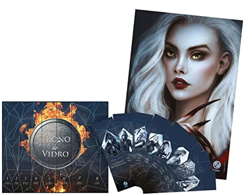 BOX TRONO DE VIDRO (ACOMPANHA POSTER E MARCADORES) (PRODUTO NOVO)