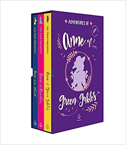 ADVENTURES OF ANNE OF GREEN GABLES - BOX COM 3 LIVROS. VERSAO EM INGLES (PRODUTO NOVO)