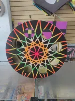 Carretilha de Madeira Para Pipa16 Polegadas  Grafitada  - Foto 2