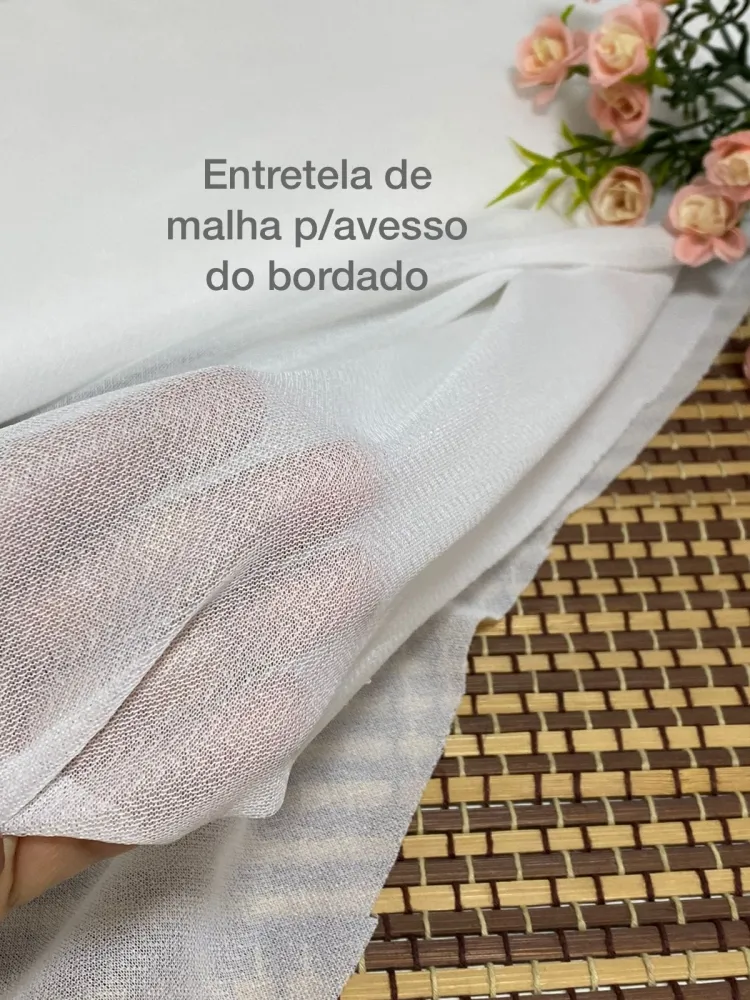 Forro Termocolante - Entretela de malha  Imagem