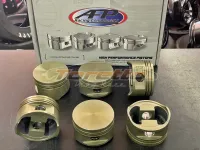 Pistão -  GM Opala 6cil. Biela 6.0 - AFP (+1500CV) FORJADO  (COM BANHO) - Foto 2