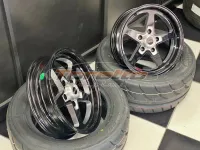 Rodas SPORT STAR II BLACK Aro 15 Tala 4 5X114  - VISION WHEEL(PAR) (FRETE A COBRAR NO DESTINO) - Foto 5