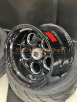 Rodas SPORT MAG BLACK Aro 15 Tala 10 5X114  - VISION WHEEL(PAR) (FRETE A COBRAR NO DESTINO) - Foto 2