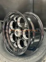 Rodas SPORT MAG BLACK Aro 15 Tala 7 5X114  - VISION WHEEL(PAR) (FRETE A COBRAR NO DESTINO) - Foto 2