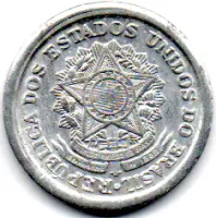 1958 - 20 Centavos - Moeda Brasil - Foto 2
