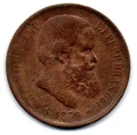 1879 - 40 Réis - Moeda Brasil Império