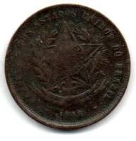 1908 - 20 Réis - Moeda Brasil