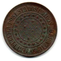 1908 - 40 Réis - Moeda Brasil