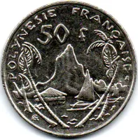 Polinésia Francesa - 1999 - 50 Francs - Foto 2