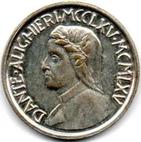 Medalha Dante Alichieri - MCCLXV - MCMIXV