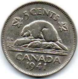 Canadá - 1941 - 5 Cents