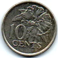 Trinidad e Tobago - 2001 - 10 Cents - Foto 2