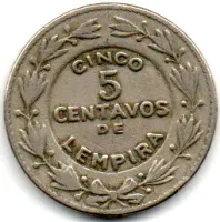 Honduras - 1956 - 5 Centavos - Foto 2