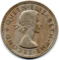 Nova Zelândia - 1964 - 1 Shilling - Foto 2