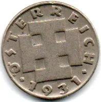 Áustria - 1931 - 5 Groschen