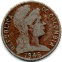 Colômbia - 1946 - V Centavos