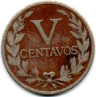 Colômbia - 1946 - V Centavos - Foto 2