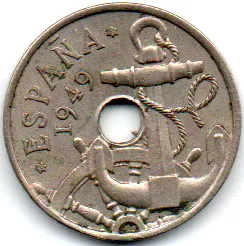 Espanha - 1949 - 50 Céntimos