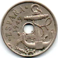 Espanha - 1949 - 50 Céntimos