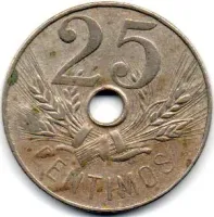 Espanha - 1927 - 25 Céntimos - Foto 2