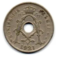 Bélgica - 1921 - Belgie - 25 Centimes