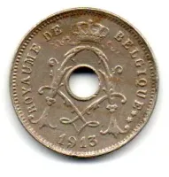 Bélgica - 1913 - Belgique - 5 Centimes