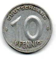 Alemanha - República Democrática (DDR) - 1949A - 10 Pfennig - Foto 2
