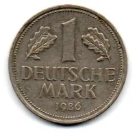 Alemanha - 1986G - 1 Mark