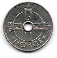 Noruega - 1998 - 1 Krone - Foto 2