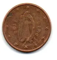 Irlanda - 2014 - 1 Euro Cent