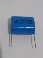 CAPACITOR POLIESTER 1UF/250V
