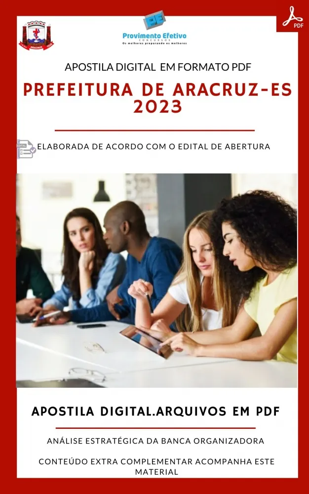 Apostila Prefeitura Aracruz ES Agente Administrativo 2023  Imagem