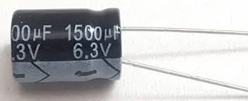CAPACITOR ELETROLITICO 1500UFX6.3V