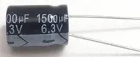 CAPACITOR ELETROLITICO 1500UFX6.3V
