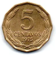 Chile - 1975 - 5 Centavos