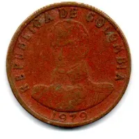 Colômbia - 1979 - 2 Pesos - Foto 2