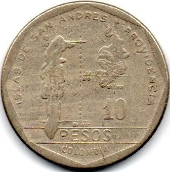 Colômbia - 1981 - 10 Pesos