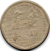 Colômbia - 1981 - 10 Pesos