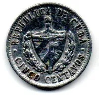 Cuba - 1968 - 5 Centavos