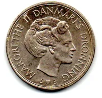 Dinamarca - 1975 - 1 Krone - Foto 2
