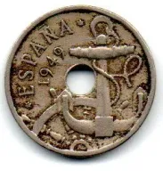 Espanha - 1949 - 50 Céntimos