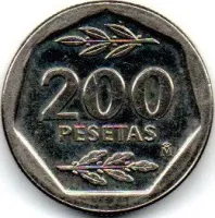 Espanha - 1988 - 200 Pesetas