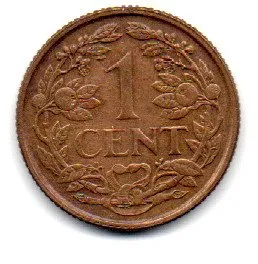 Antilhas Holandesas - 1968 - 1 Cent