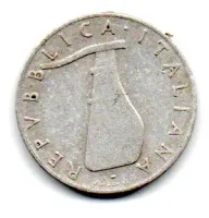Itália - 1953 - 5 Lire - Foto 2