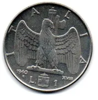 Itália - 1940 - 1 Lire