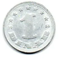 Iugoslávia - 1953 - 1 Dinar
